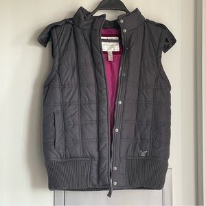 AMERICAN EAGLE Dark Grey Vest